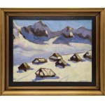 Franciszek JAŹWIECKI (1900-1946), Szałasy w górach
