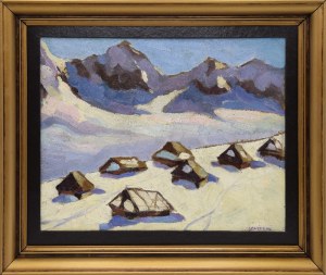 Franciszek JAŹWIECKI (1900-1946), Szałasy w górach