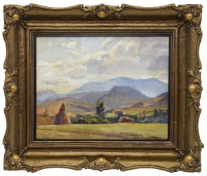 Mieczysław ORACKI-SERWIN (1912-1977), Para pejzaży z Koninki, 1954