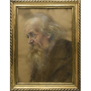 Painter unspecified, 1st half of 20th century, Portrait of an old man