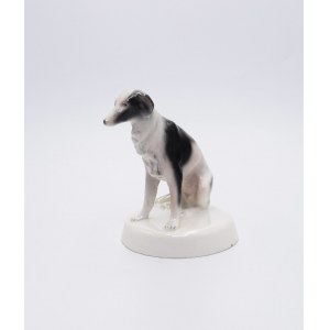 PACYKOV - Aleksander Rogal-Lewicki's Faience Factory, Figurine of a greyhound