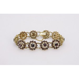 Bracelet avec grenats