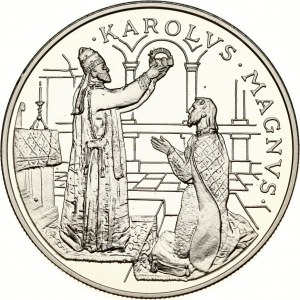 Andorra 10 Diners 1996 Coronation of Charlemagne