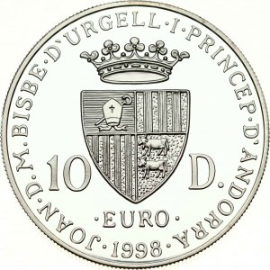 Andorra 10 Diners 1998 Europa