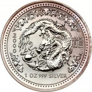 Australia 1 Dollar 2000 Year of the Dragon