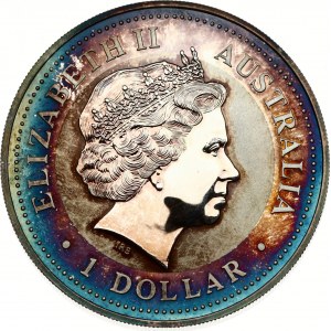 Australia 1 Dollar 2001 Year of the Snake