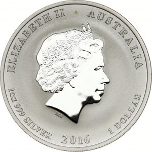 Australia 1 Dollar 2016 P Year of the Monkey