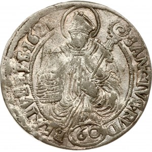 Österreich Salzburg 60 Kipper Kreuzer 1621