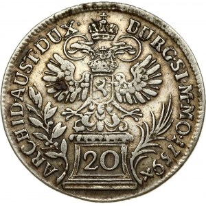 20 Kreuzer 1759 Praha
