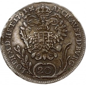 20 Kreuzer 1791 B