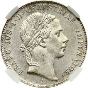 Austria 20 Kreuzer 1854 A NGC MS 61