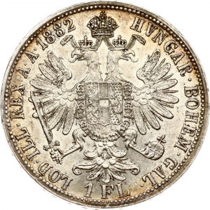 Austria 1 Florin 1882