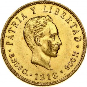 Cuba 5 Pesos José Martí 1916