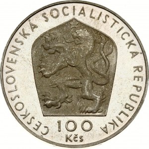 Czechoslovakia 100 Korun 1976 Viktor Kaplan