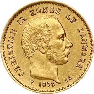 Denmark 10 Kroner 1873 CS