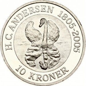 Denmark 10 Kroner 2005 Ugly Duckling