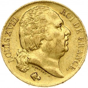 France 20 Francs 1824 Q