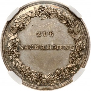 Germany Silver Medal ND NGC MS 64 TOP POP