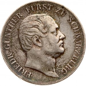 Germany Schwarzburg-Rudolstadt Taler 1859
