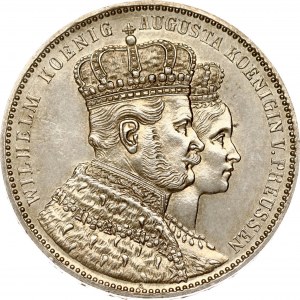 Germany Prussia Taler 1861 A Coronation PROOF-LIKE-