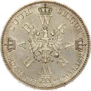 Germany Prussia Taler 1861 A Coronation PROOF-LIKE-