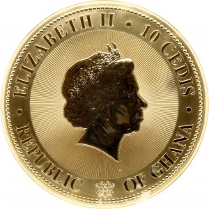Ghana 10 Cedis 2021 Serengeti