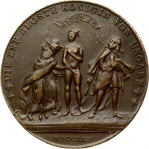 Satiric Medal 1742 War of the Austrian Secession