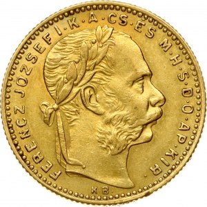 Hungary 20 Francs / 8 Forint 1890 KB