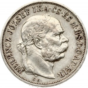 Ungheria 5 Korona 1907 KB