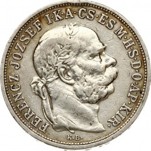 Hungary 5 Korona 1908 KB