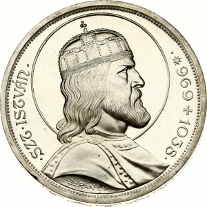 Hungary 5 Pengo 1938 BP Death of St Stephan