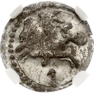 Lithuania Dwudenar 1613 Vilnius NGC AU 58