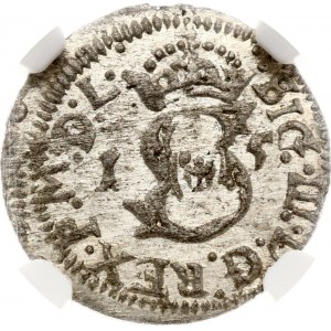 Lithuania Szelag 1615 Vilnius NGC MS 65 TOP POP