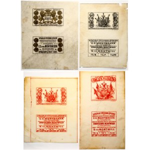 Original yeast packing Labels 1890 - 1914 Lot 6 different pcs