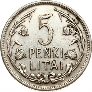 Lithuania 5 Litai 1925