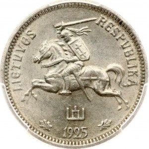 Lithuania 1 Litas 1925 Mare Variety (Kumele) PCGS MS 61