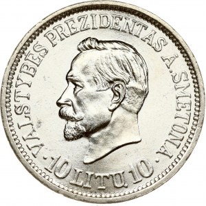Lithuania 10 Litu 1938 Smetona