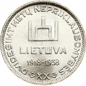 Lithuania 10 Litu 1938 Smetona