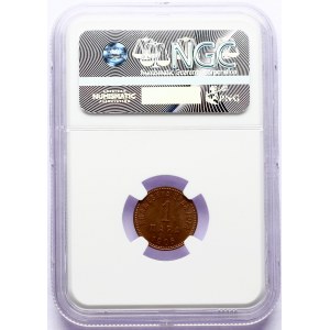 Montenegro 1 Para 1906 NGC MS 65 RB