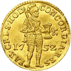 Netherlands HOLLAND 1 Ducat 1752