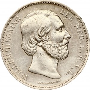 Netherlands 2½ Gulden 1868