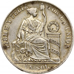 Peru 1 Sol 1882 BF