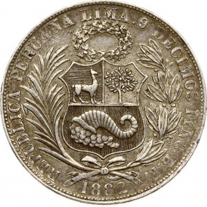 Peru 1 Sol 1882 BF
