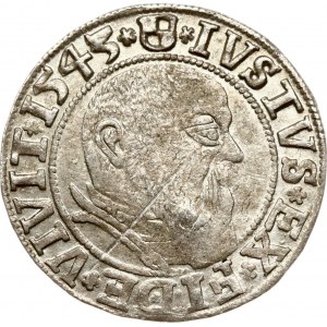 Poland Prussia (under Poland) Grosz 1543 Konigsberg