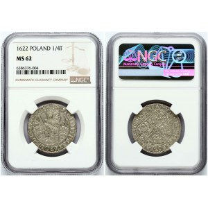 Poland 1 Ort 1622 Bydgoszcz NGC MS 62