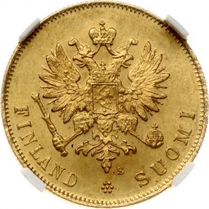 Russia For Finland 10 Markkaa 1913 S NGC MS 66