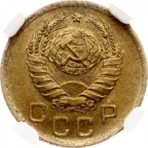 Russia USSR 1 Kopeck 1940 NGC MS 65