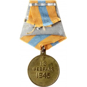 Russia USSR Medal 'For the Capture of Budapest'