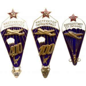 Russia Badges Lot 3 pcs