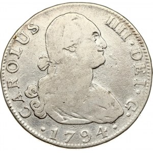 Spain 4 Reales 1794 MMF